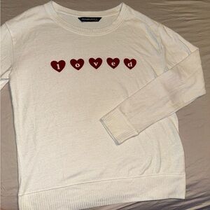 Abercrombie and Fitch “Loved” Sweater Size Small